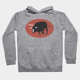 Black Bull Is Thinking Hoodie